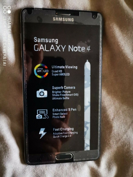 original Samsung Galaxy Note 4 N910F 32GB schwarz entsperrt Smartphone UK auf Lager, neu
