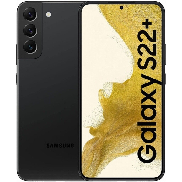 Samsung Galaxy S22+ 5G Dual-SIM 128GB Black Android Smartphone 6,6 Zoll