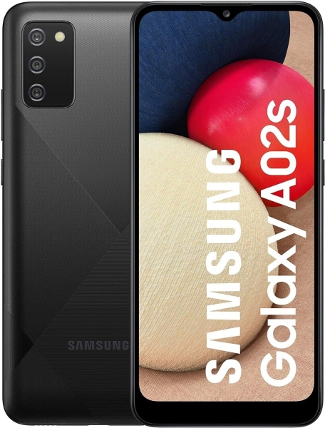 Samsung Galaxy A02s SM-A025G/DSN 32GB entsperrt Dual SIM Android Smartphone schwarz
