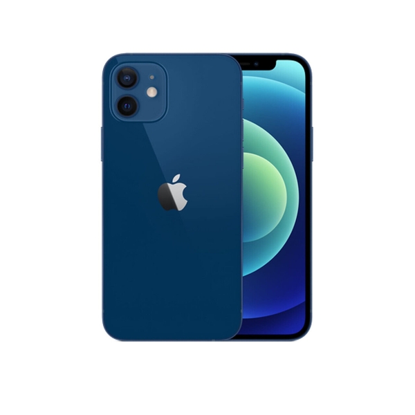 S24_Smartphone Apple IPHONE 12 128GB Blau Ios 5G Original Top – No Face Id