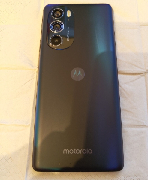 Motorola Edge 30 Pro – 256GB 5G Cosmos Blue Android Smartphone Handy ReadyFor