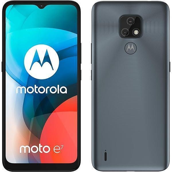 Motorola Moto E7 32GB grau entsperrt Simfrei Android Smartphone C1