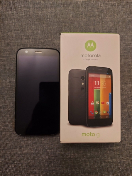 Motorola  MOTO G – 8GB – Schwarz (Ohne Simlock) Smartphone