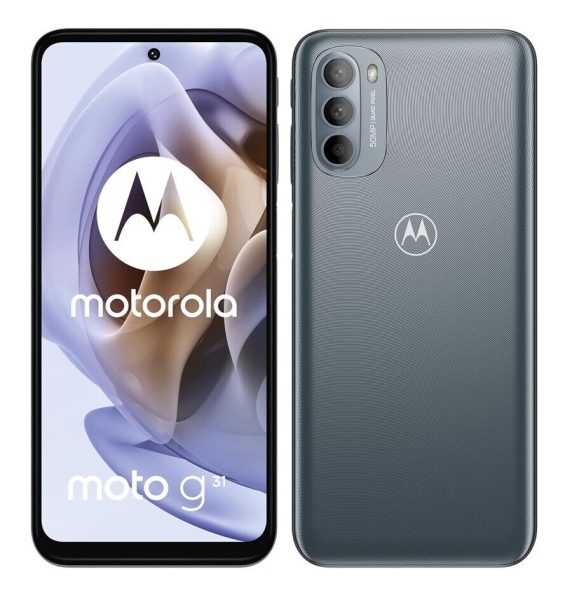Motorola Moto G31 XT2172-3 Grau 4/128GB 16,26cm (6,4Zoll) Android Smartphone NEU