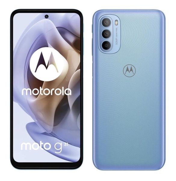 Motorola Moto G31 XT2173-3 Blau 4/128GB 16,26cm (6,4Zoll) Android Smartphone NEU