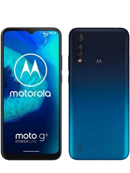 Motorola Moto G8 Power Lite Royal Blue 64 GB Smartphone Ohne Zubehör
