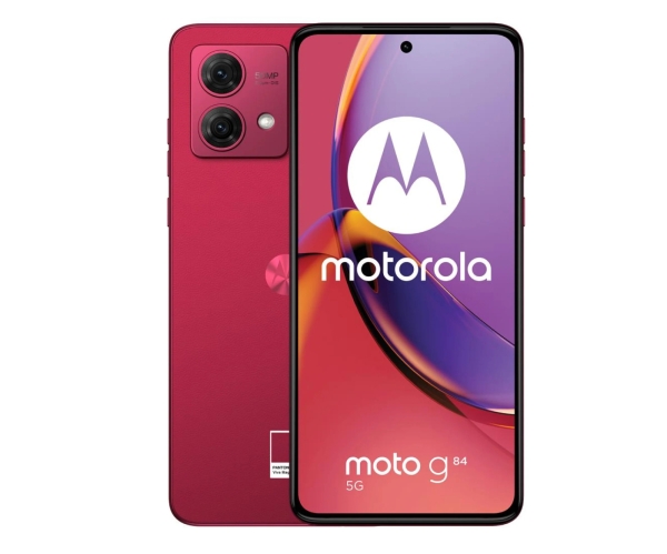 Motorola moto g84 5G 12/256GB Viva Magenta 120Hz 6,55 Zoll Smartphone Handy