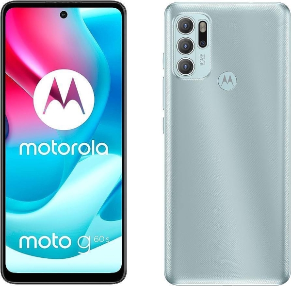 Motorola Moto G60S 128GB Iced Mint entsperrt Simfrei Android Smartphone B