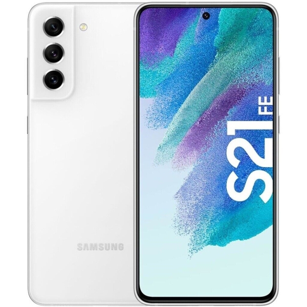 Samsung Galaxy S21 FE 5G 128GB Weiß Android Smartphone 6,41 Zoll