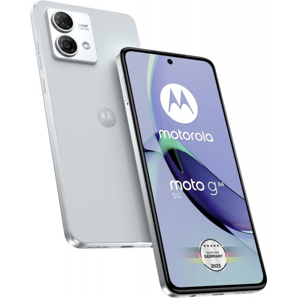 Motorola XT2347-2 Moto G84 5G Smartphone 256GB 8GB RAM marshmallow blue 5000 mAh