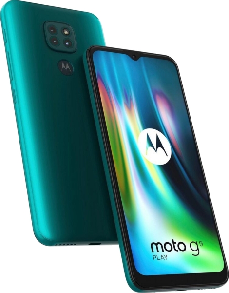 Motorola Moto G9 Play Dual 64 GB grün Smartphone Handy Hervorragend-refurbished