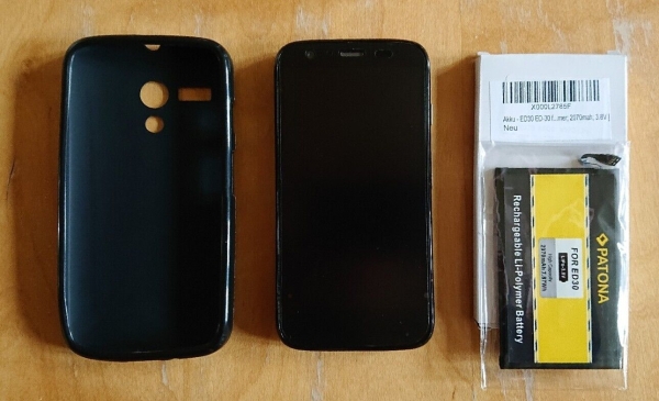 Motorola XT 1032 Moto G 16GB schwarz Android 5.1 Smartphone