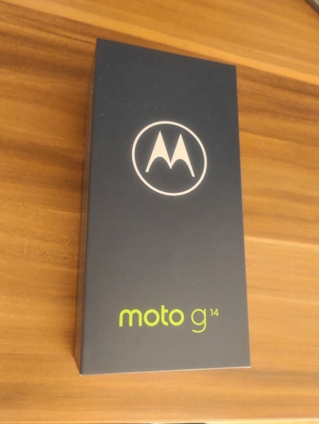 Motorola moto g14 – 128GB – Butter Cream, kein Handy/smartphone enthalt, nur OVP