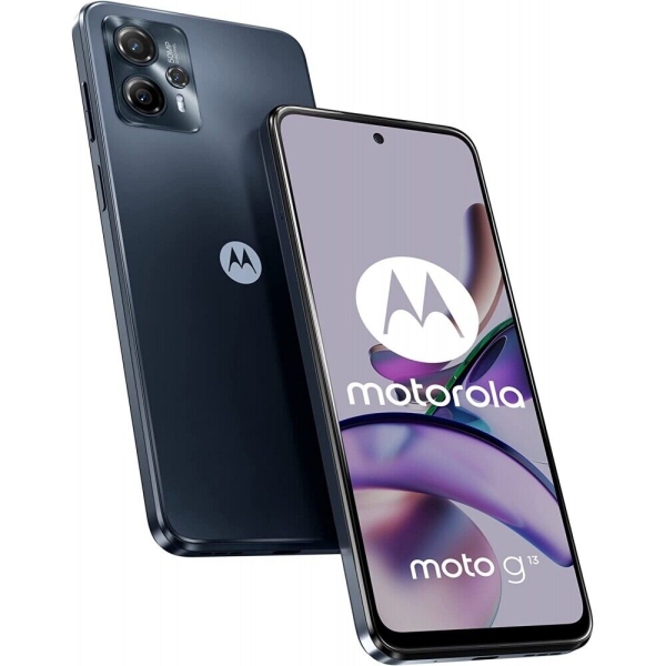 Motorola XT2331-2 Moto G13 Smartphone 128GB 4GB RAM matte charcoal Triple-Kamera