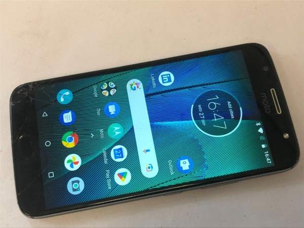 Motorola Moto G5S Plus XT1803 32GB mondgrau (entsperrt) Smartphone BESCHÄDIGT