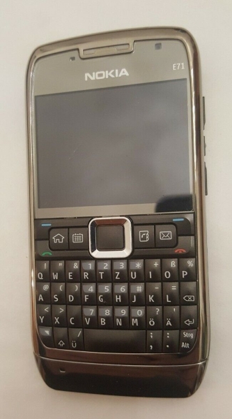Nokia  E71 – Silber – Grau –  Seltener Sammler Smartphone