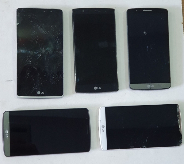 Restposten LG G3 G4 Stylo LS770 schwarz/weiß Android defekt Smartphones