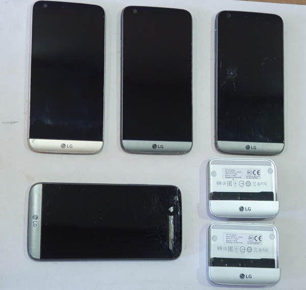 Restposten 4x LG G5, 2x Kameramodule, Android, defekt Smartphones
