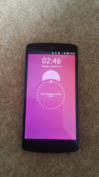 PRIVACY TELEFON – UBUNTU TOUCH – Nexus 5 – 16 GB – Smartphone schwarz (entsperrt)