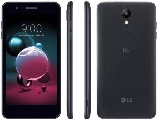 Top Zustand LG K9 – 16 GB – Schwarz (entsperrt) Smartphone