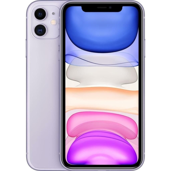 Apple iPhone 11 – 64GB – Smartphone lila (entsperrt) – Klasse C