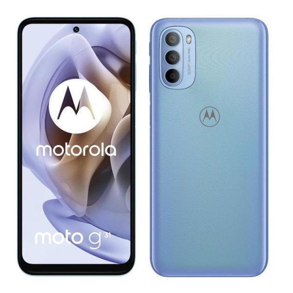 Motorola Moto G31 Smartphone (6,4″ Display, 50MP Kamera, 64 GB, 5000 mAh, Androi