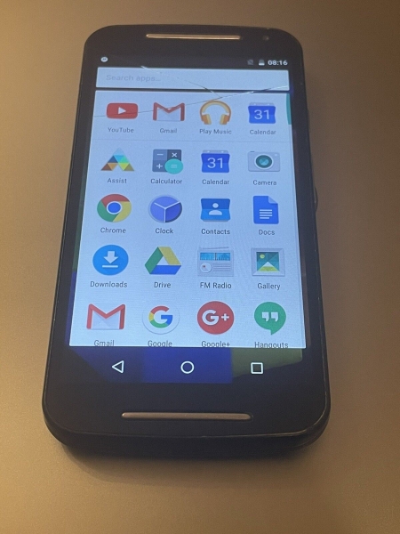 Motorola MOTO G (2. Gen) – 8GB – Smartphone schwarz (entsperrt)