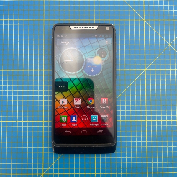 Motorola RAZR i XT890 – 8 GB – schwarz Android Smartphone entsperrt