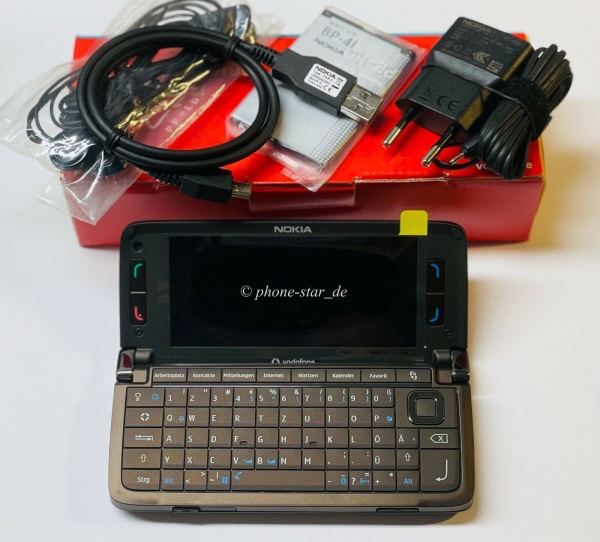 NOKIA E90 COMMUNICATOR SMARTPHONE UNLOCKED QWERTZ BLUETOOTH UMTS KAMERA WLAN BOX