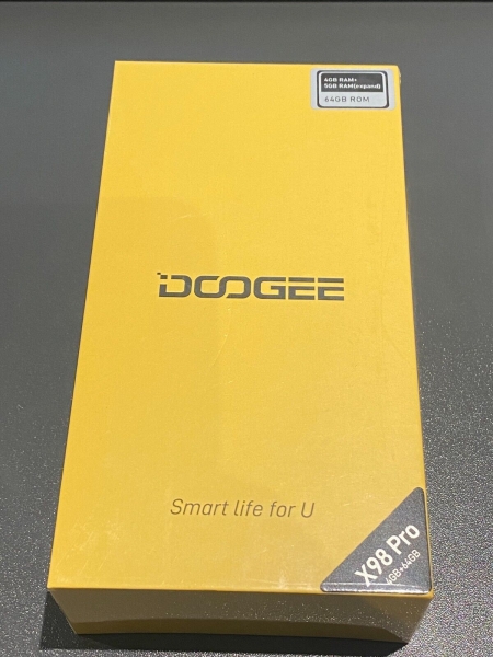 Brandneu Doogee X98 Pro Ocean Blue Handy Smartphone 64GB Android