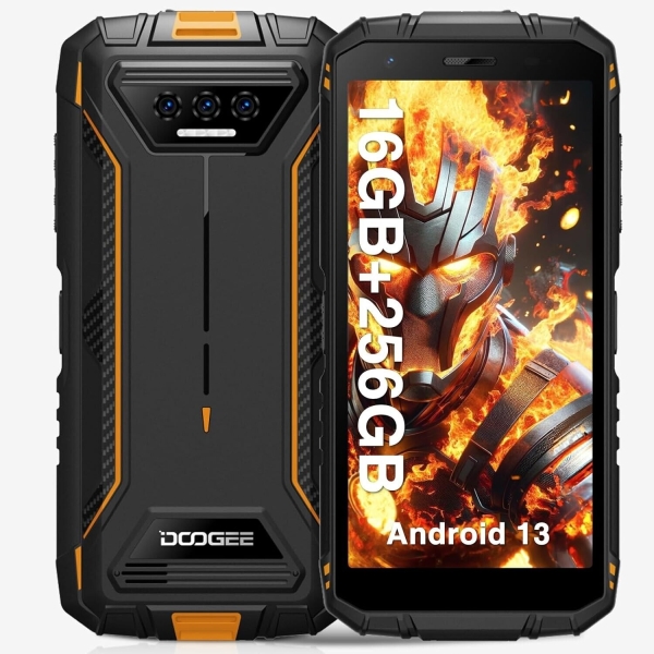 DOOGEE S41 Max robustes Smartphone – 16GB RAM+256GB ROM 6300mAh Handy