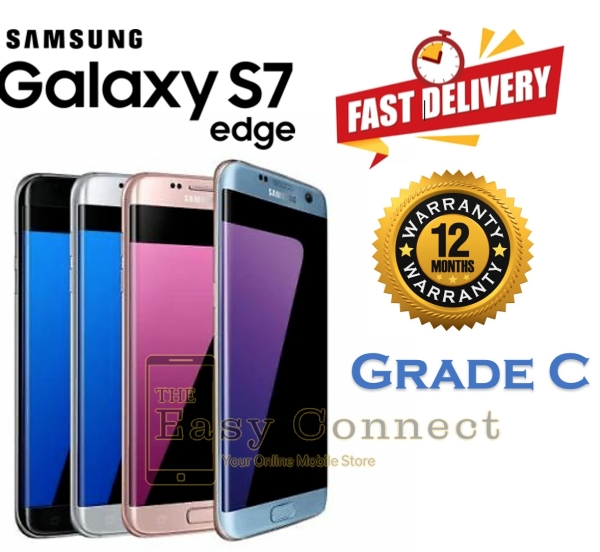 Samsung Galaxy S7 Edge 4G Smartphone 32GB entsperrt Durchschnittszustand