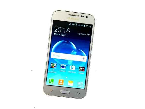Samsung Galaxy Core Prime 8GB silber entsperrt guter Zustand Klasse B 964