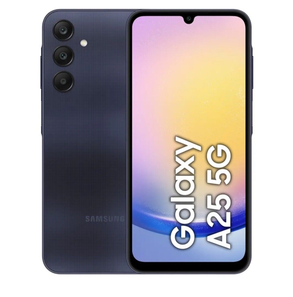 Samsung Galaxy A25 5G 128GB SM-A256B/DSN / 6GB Dual Sim Handy Smartphone Schwarz