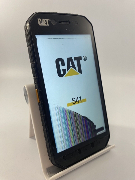 CAT S41 schwarz entsperrt 32GB 5,0″ 13MP 3GB RAM Android Smartphone defekt #C1