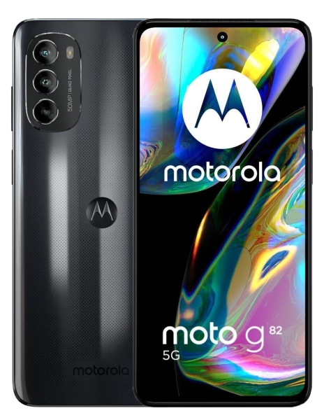 Motorola Moto G82 Dual SIM 128 GB grau Smartphone Handy NEU