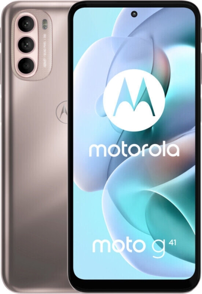 Motorola Moto G41 128GB 6GB RAM Gold Dual SIM 6,4″ Android 11 Smartphone NEU OVP