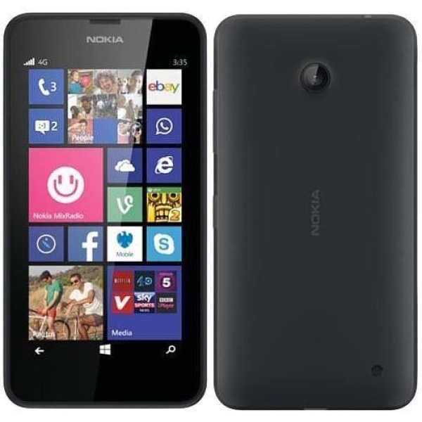Nokia Lumia 635 schwarz – 8GB (entsperrt) 4G LTE WLAN – Windows – guter Zustand