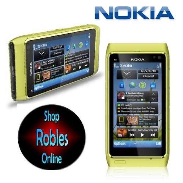 Nokia N8-00 Green 16GB Ohne Simlock Smartphone GPS 3G 12MP WLAN WIE NEU OVP