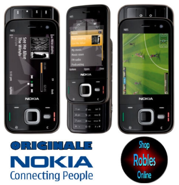 Nokia N85 Cherry Black (Ohne Simlock) Smartphone 3G 5MP WLAN GPS wie NEU OVP