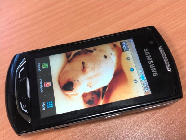 Samsung Monte S5620 Smartphone (entsperrt) – Schwarz & Silber