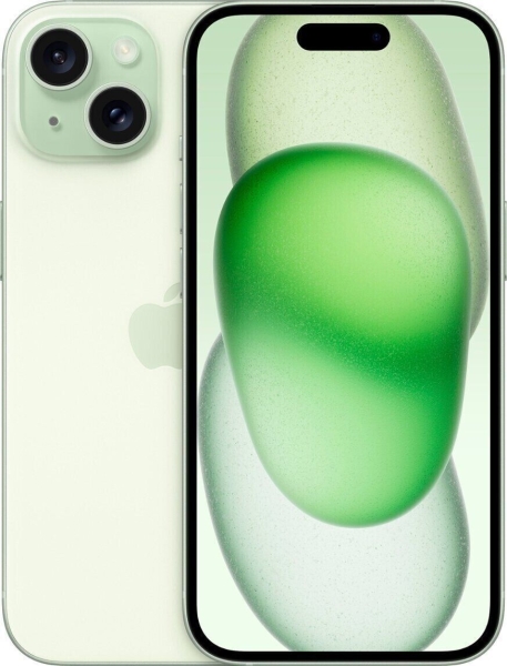 Apple iPhone 15 grün 6,1″ 128GB 5G entsperrt & Simlockfrei Smartphone