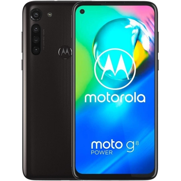 Motorola Moto G8 Power – 64GB – Smartphone schwarz (entsperrt) – Klasse A