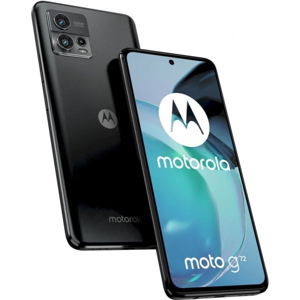 Motorola XT2255-1 Moto G72 Smartphone 128GB 8GB RAM meteorite grey Triple-Kamera