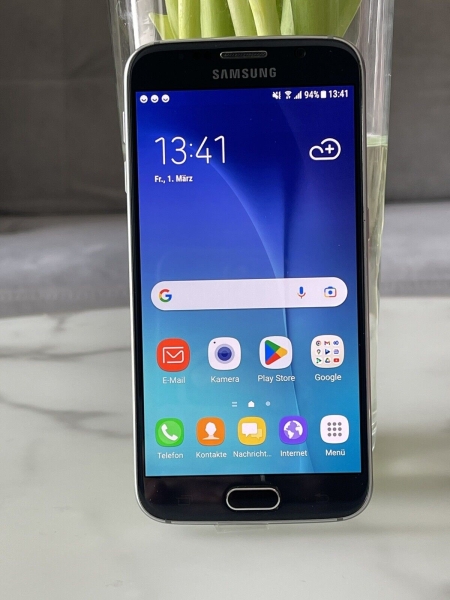 Samsung Galaxy S6 Smartphone G920F- 32GB- Black guter Zustand