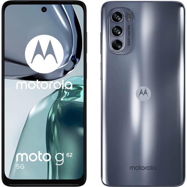 Motorola Moto G62 5G 128GB Grau NEU Dual SIM 6,5″ Android Handy Smartphone OVP