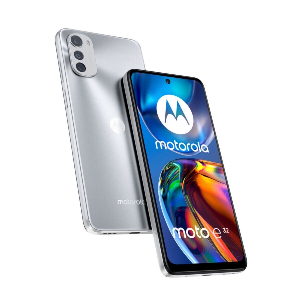 Motorola Moto E32 64GB Silber NEU Dual SIM 6,5″ Android Handy Smartphone OVP