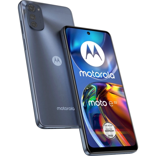 Motorola Moto E32 64GB Grau NEU Dual SIM 6,5″ Android Handy Smartphone OVP