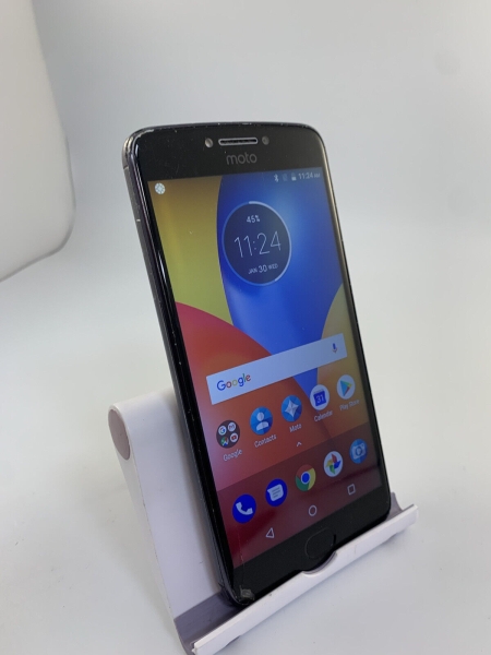 Motorola Moto E4 Plus grau 16GB entsperrt Android Touchscreen Smartphone Riss
