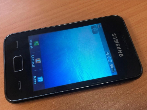 Samsung Tocco Lite 2 Sterne 3 GT-S5220 schwarz (entsperrt) Smartphone voll funktionsfähig